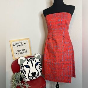 Anthropology Tabitha crosshatch dress